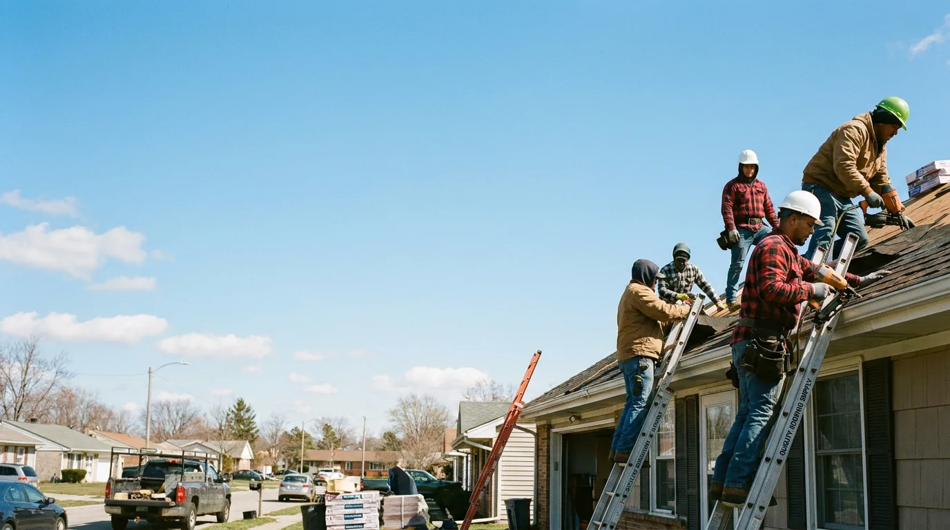 Roofing in Metcalf, IL near me